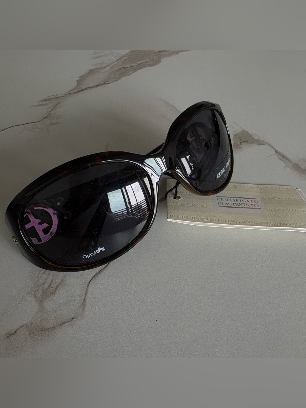 NWT Women’s Giorgio Armani GA 430/S sunglasses black